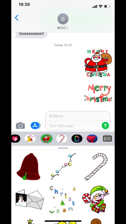 Deck the Halls X-Mas Stickers