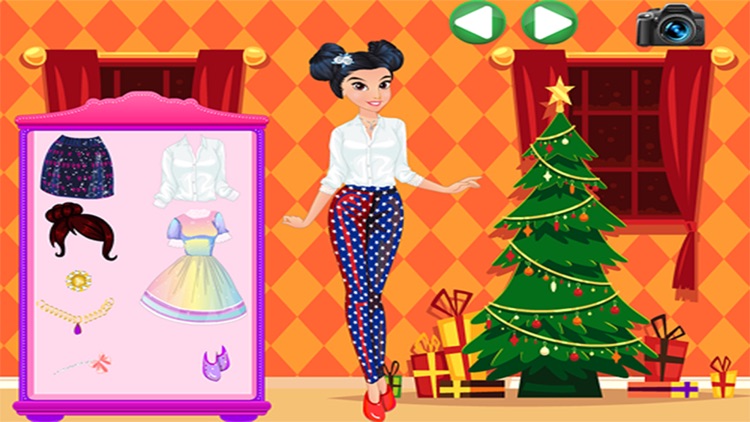 Angels City Girl Dress up Game