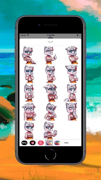 Cat Stories: Lucy Stickers