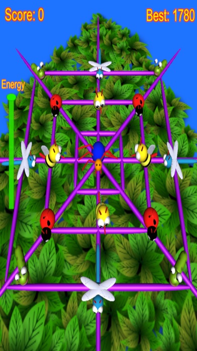 Spider Attack arcade game screenshot 3