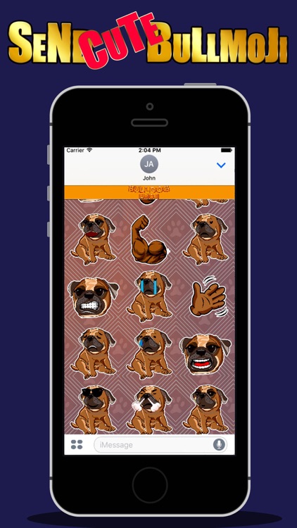 BulldogMoji - Bulldog Stickers