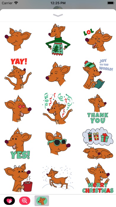 Raymond the Reindeer Stickers screenshot 3