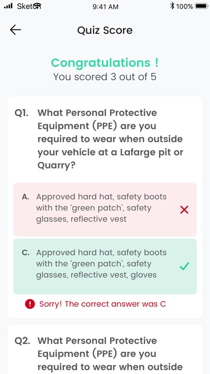 Lafarge Safe Trucking Program screenshot-8