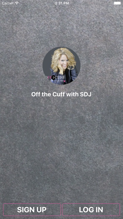 Off the Cuff with SDJ