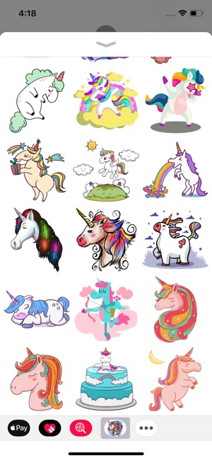 Colourful Unicorn Stickers(圖5)-速報App