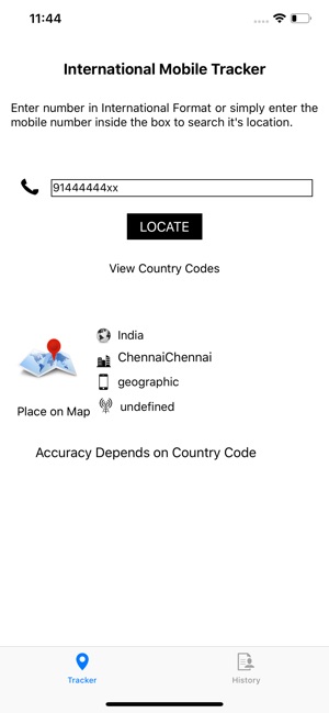 Search & Track Mobile Number