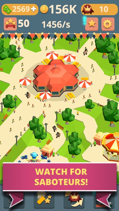 Theme Park Clicker: Idle Hero screenshot 3