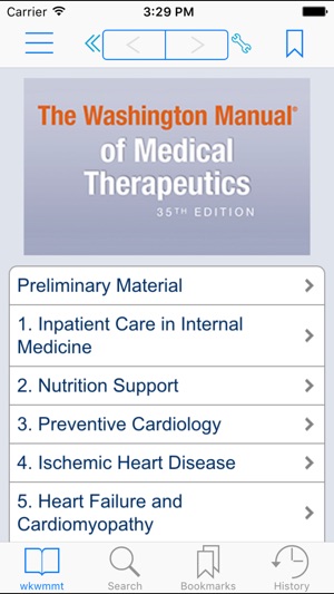 Washington Manual Med. Therap.(圖1)-速報App