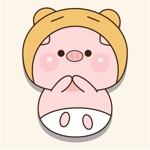 Pinky Pig Animated Stickers