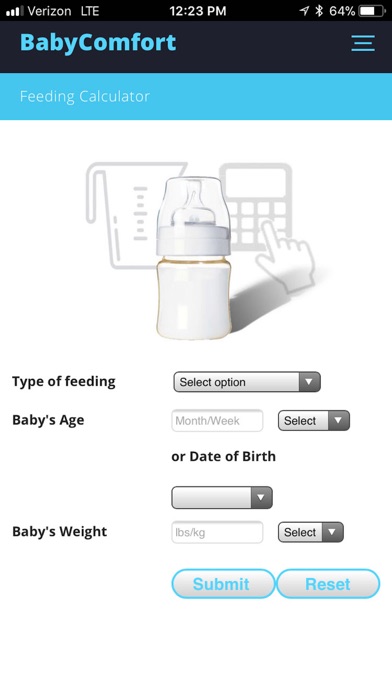 Infant Feeding App screenshot 2