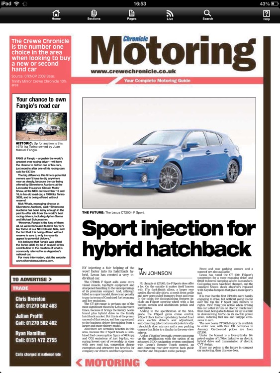 Crewe Chronicle newspaper