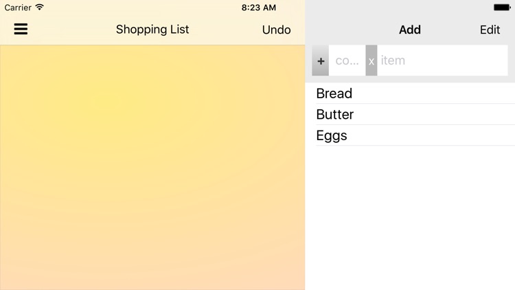 ShopShop - Shopping List screenshot-3