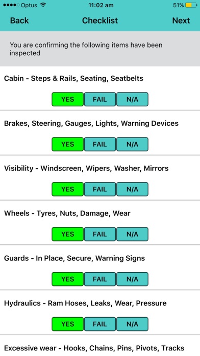 Plant PreStart Checklist screenshot 2