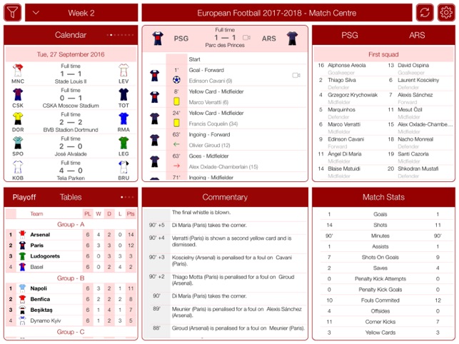 European Football 2017-2018 MC