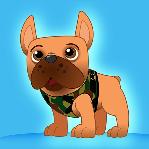 Frenchie Bulldog Stickers Icon