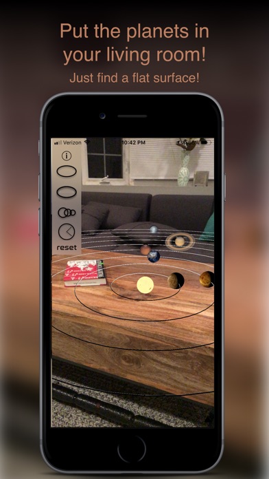 Augmented Reality Solar System screenshot 2