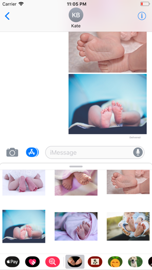 Baby Feet Sticker Pack(圖7)-速報App