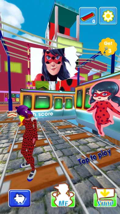 ladybug running miraculous 3D screenshot 2