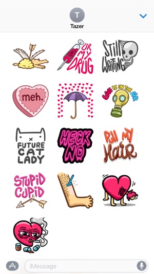 Love Hate Valentine's Sticker(圖2)-速報App