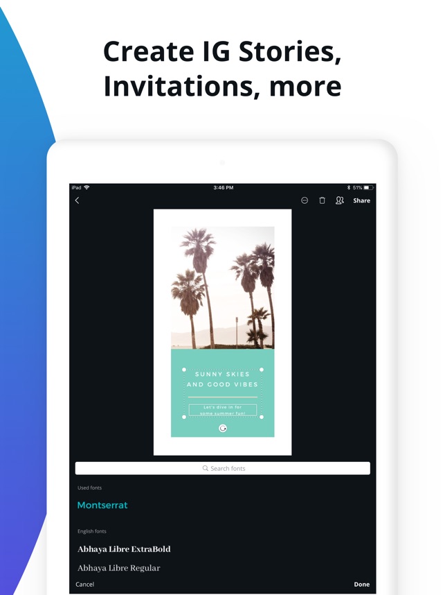 canva graphic design creator on the app store