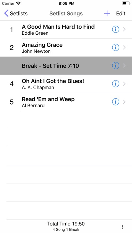 Setlist Helper