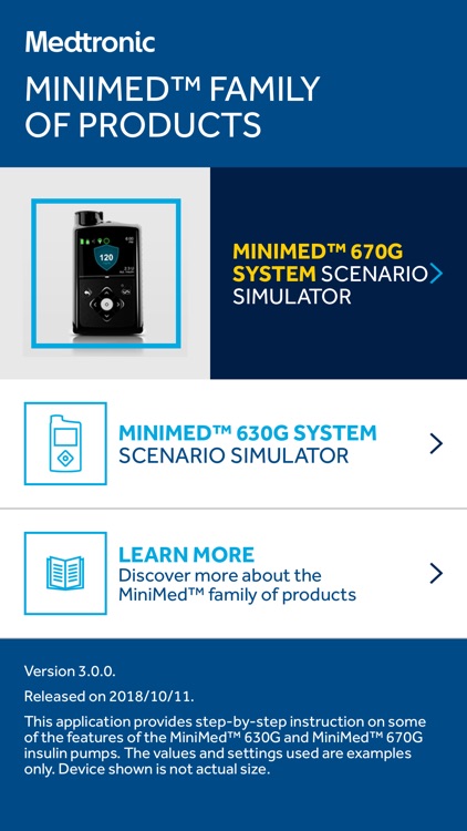 MiniMed™ 670G System Simulator