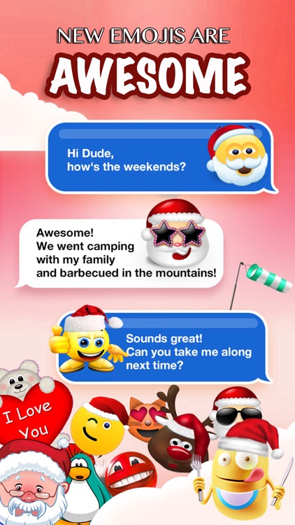 Cmoji Christmas Sticker Pack