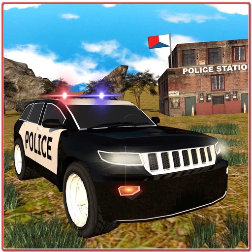 Crime City Police Car Chasing Icon