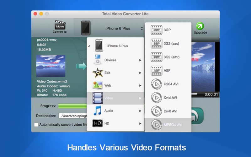 Total Video Converter Lite Screenshot