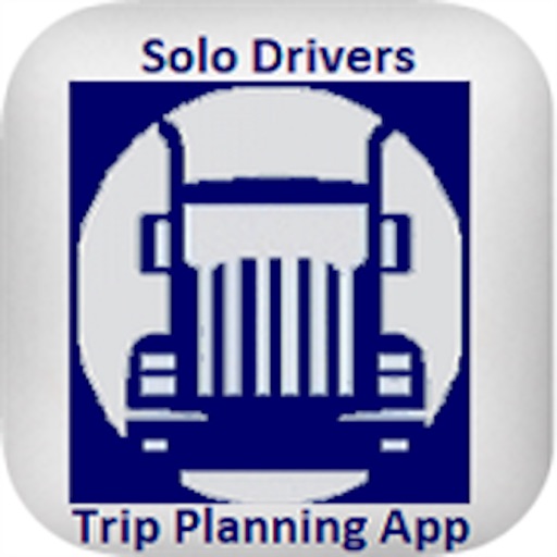 Truckers Trip Planning Solo Icon