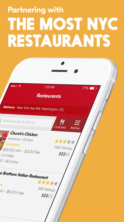 Seamless – Local Food Delivery