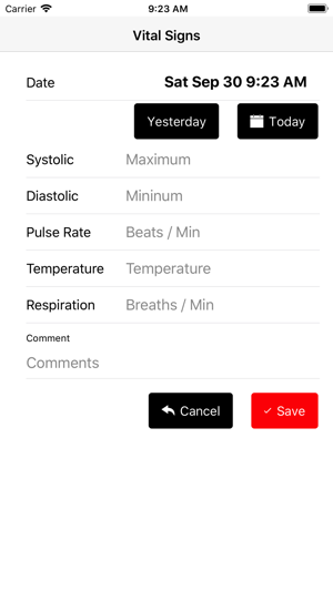 Vital Signs Blood Pressure Log(圖2)-速報App