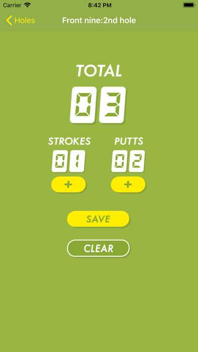 Simple Golf Counter screenshot 3