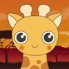 Lovely Giraffe - Several Emoji Faces