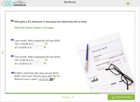 Pathways Awarua: My Money screenshot 4