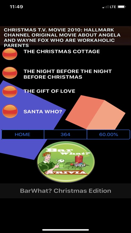 BarWhat? Christmas 10K+ Trivia screenshot-7