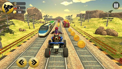 Subway Run ATV Bike Racing screenshot 3