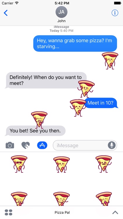 Pizza Pal Stickers