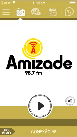 Game screenshot Rádio Amizade FM 98.7 apk