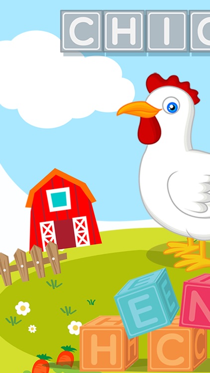 ABC My Animal Farm Wheel Words
