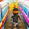 Subway Nano Ninja is trying to save the city