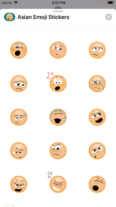 Asian Emoji Stickers screenshot 3