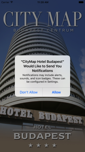 CityMap Hotel Budapest