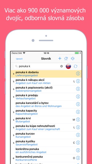 Nemecko-slovenský slovník XXL(圖2)-速報App