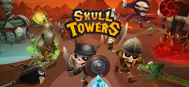 Skull Towers (骷髏塔)-   塔防 射箭 塔防(圖6)-速報App