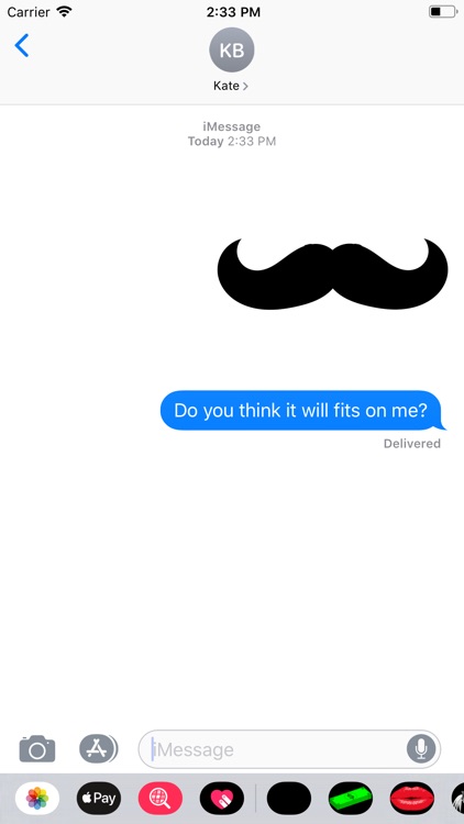 The Mustache Sticker Pack!