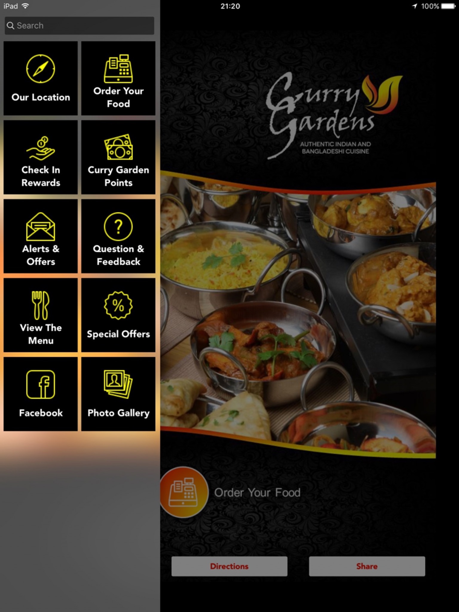 Curry Gardens screenshot 2