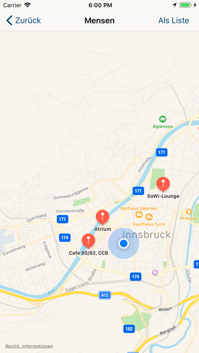 uibk Canteens - Innsbruck screenshot 3