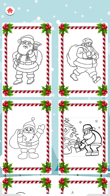 Christmas Coloring Book Kid 2+ screenshot-3