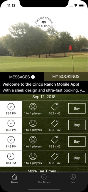 Cinco Ranch Golf Tee Times(圖1)-速報App